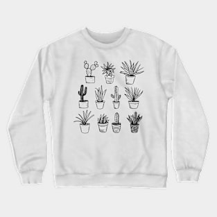 Potted Plants Crewneck Sweatshirt